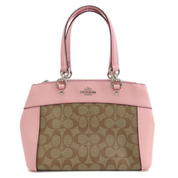 Coach F26139 Signature Handbag PVC Women's COACH