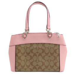 Coach F26139 Signature Handbag PVC Women's COACH