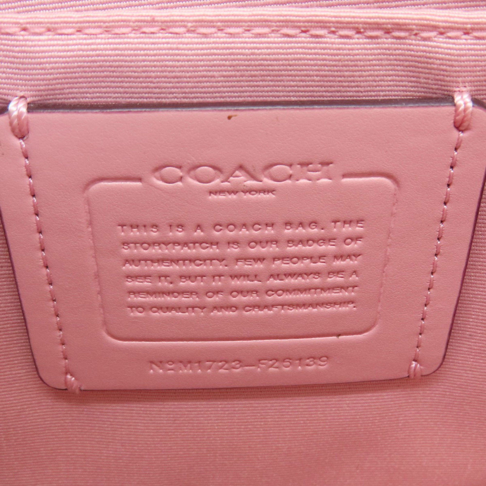 Coach F26139 Signature Handbag PVC Women's COACH