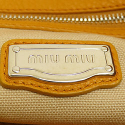 Miu Miu Miu Leather Tote Bag for Women MIUMIU