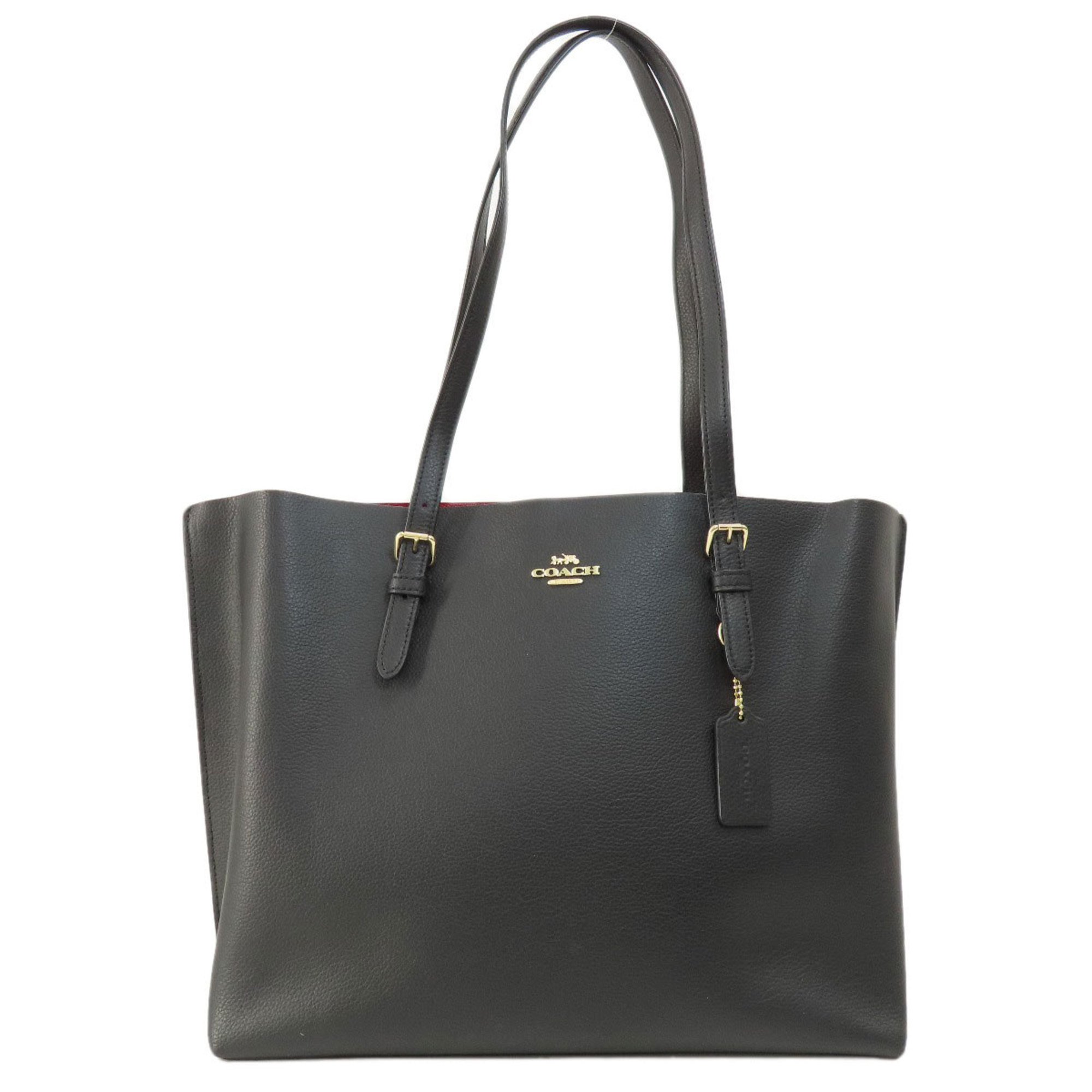 Coach 1671 Metal Tote Bag Leather Women's COACH