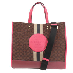 Coach 1548 Dempsey Tote Bag Canvas Women's COACH