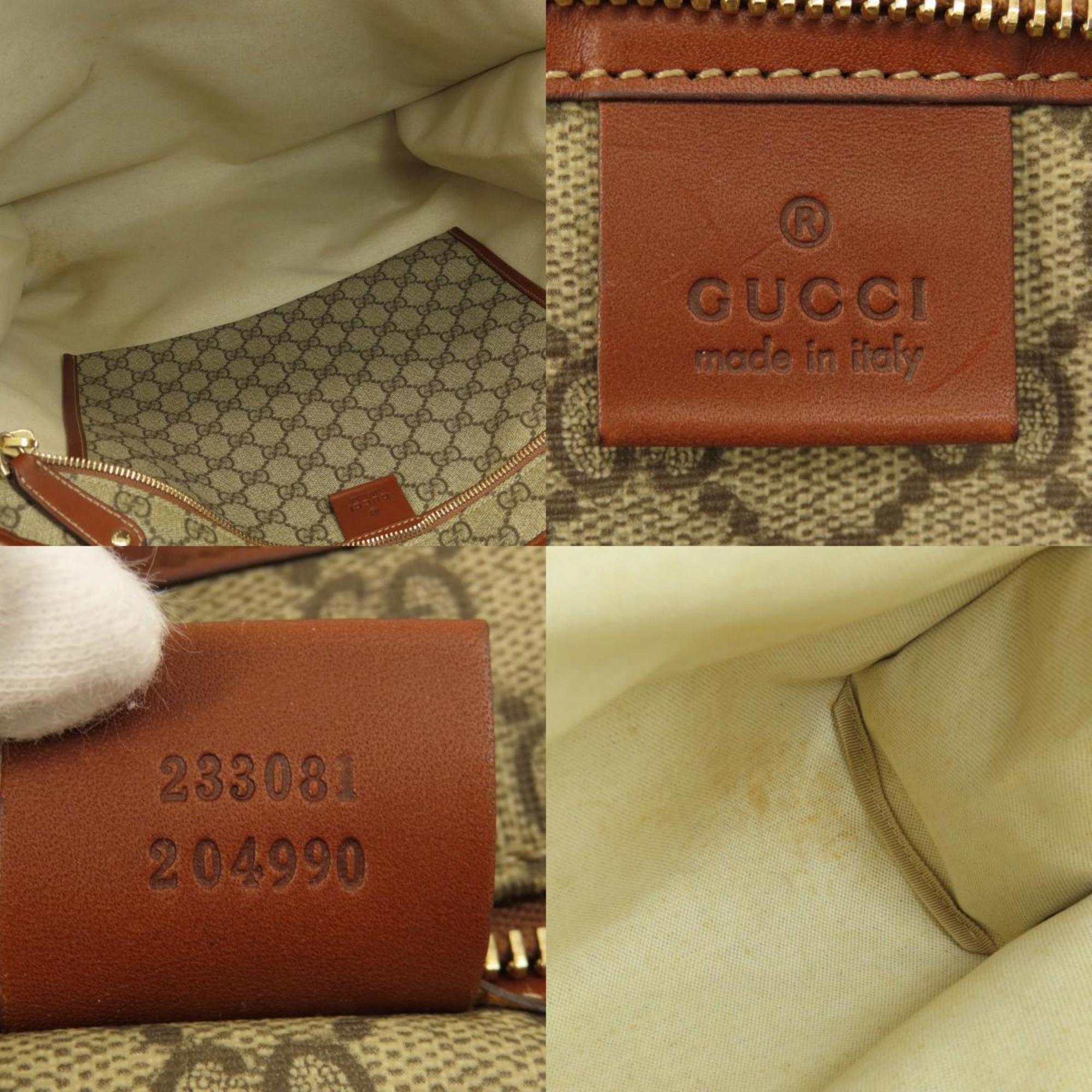 Gucci 233081 GG Supreme Tote Bag PVC Women's GUCCI