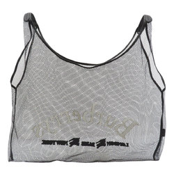 Burberry Mesh Net Tote Bag Polyester/Leather Women's BURBERRY