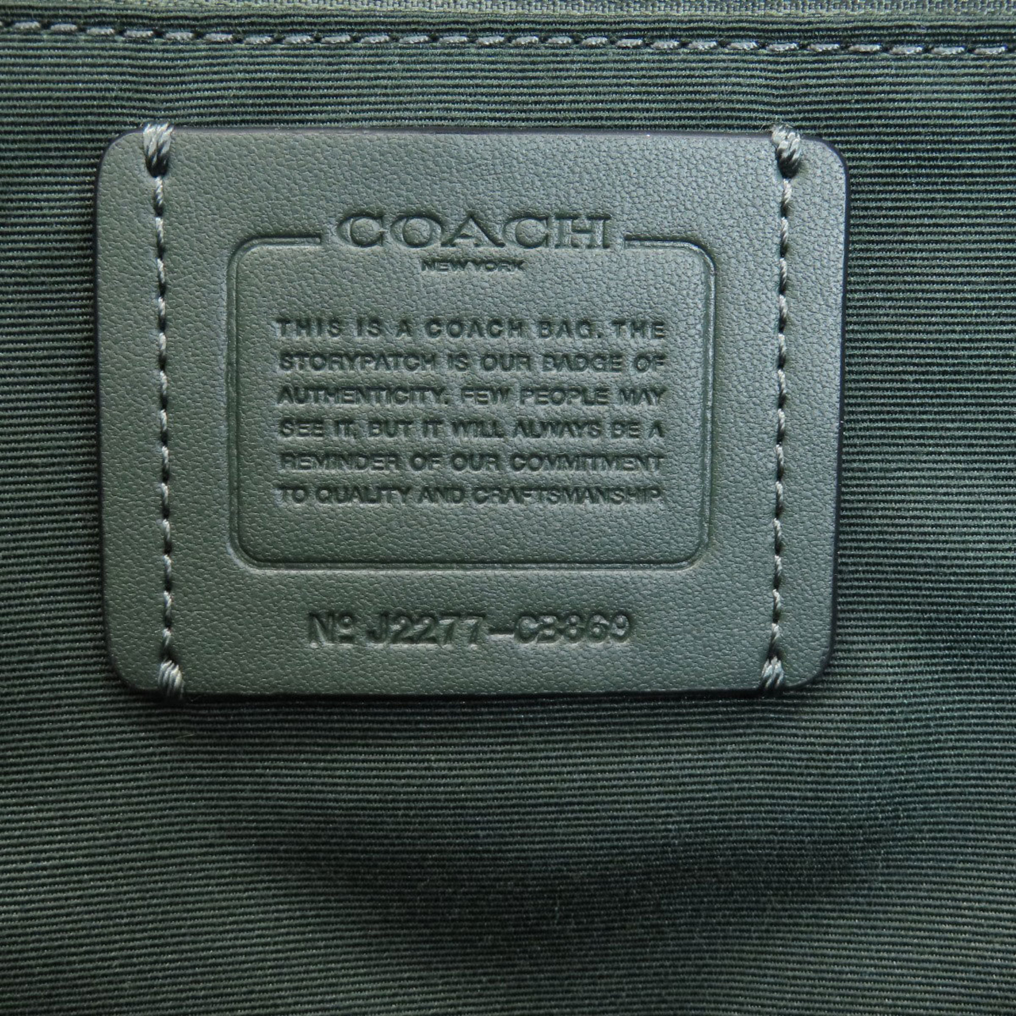 Coach Signature Tote Bag PVC Women's COACH