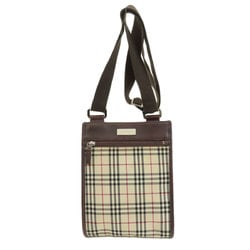 Burberry Nova Check Shoulder Bag Canvas Women's BURBERRY