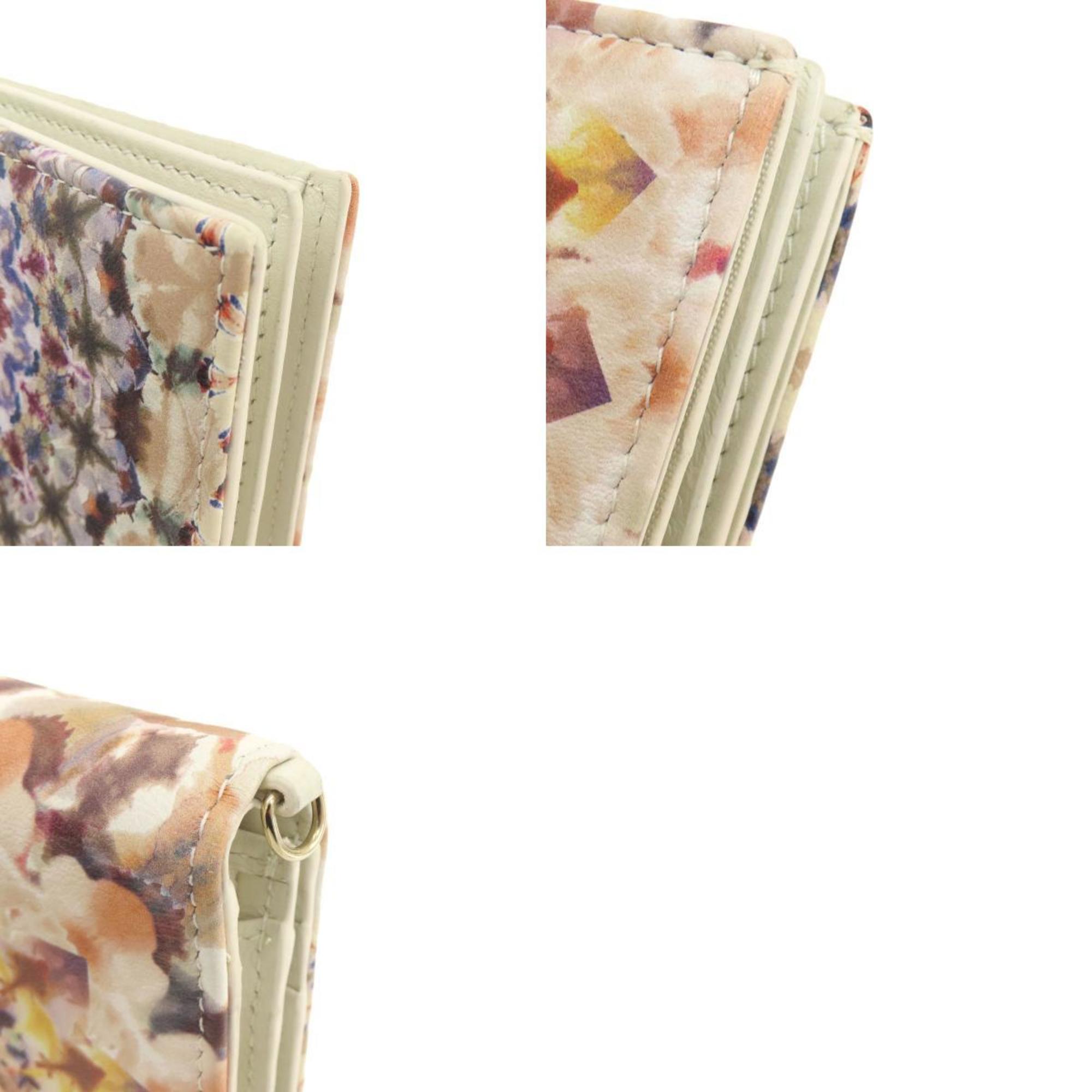 Christian Dior Kaleidoscope Bi-fold Wallet Calf Leather Women's CHRISTIAN DIOR