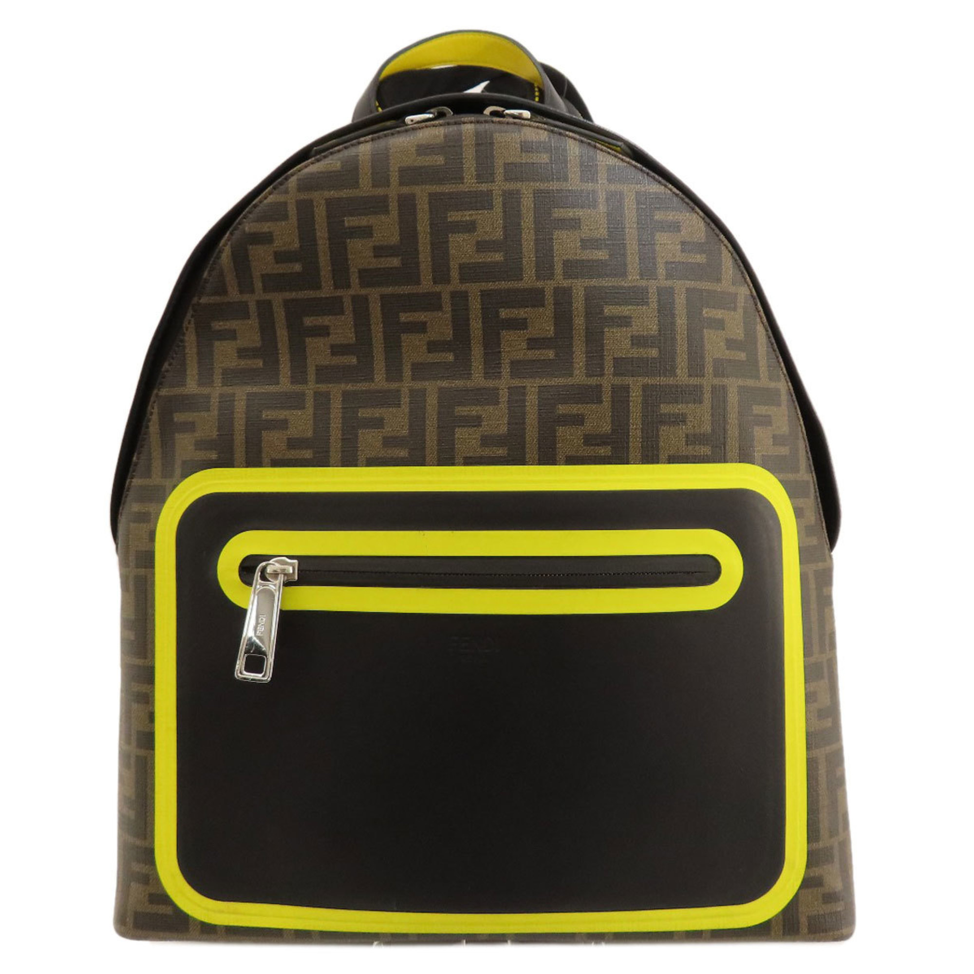 FENDI Zucca pattern backpack/daypack PVC Women's
