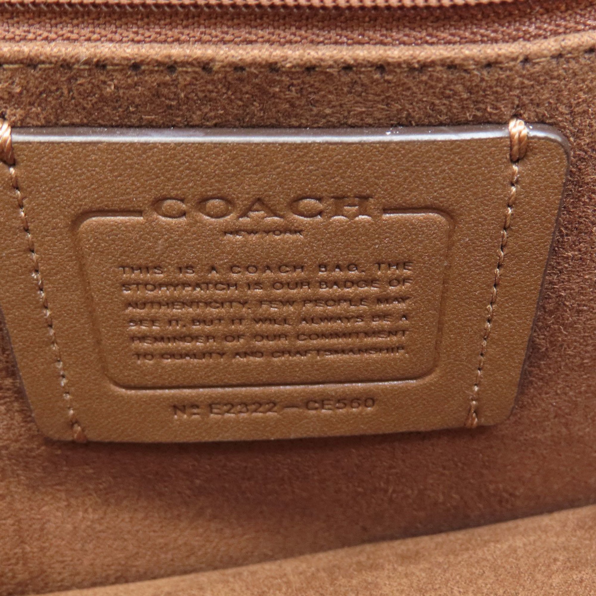 Coach CE560 Morgan Shoulder Bag Color Block Signature PVC/Leather Women's COACH