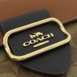 Coach CE560 Morgan Shoulder Bag Color Block Signature PVC/Leather Women's COACH