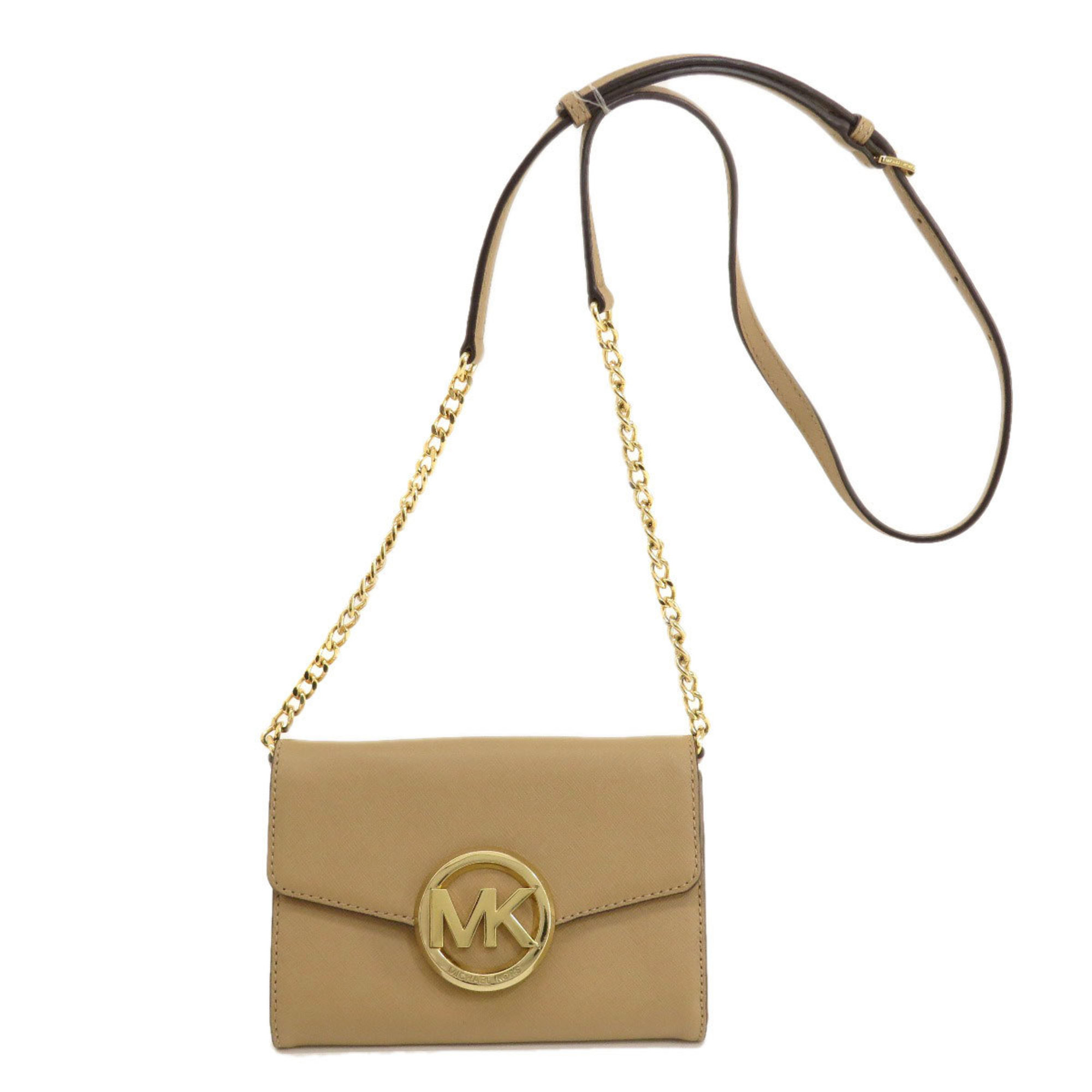 Michael Kors Chain Wallet Long PVC Women's