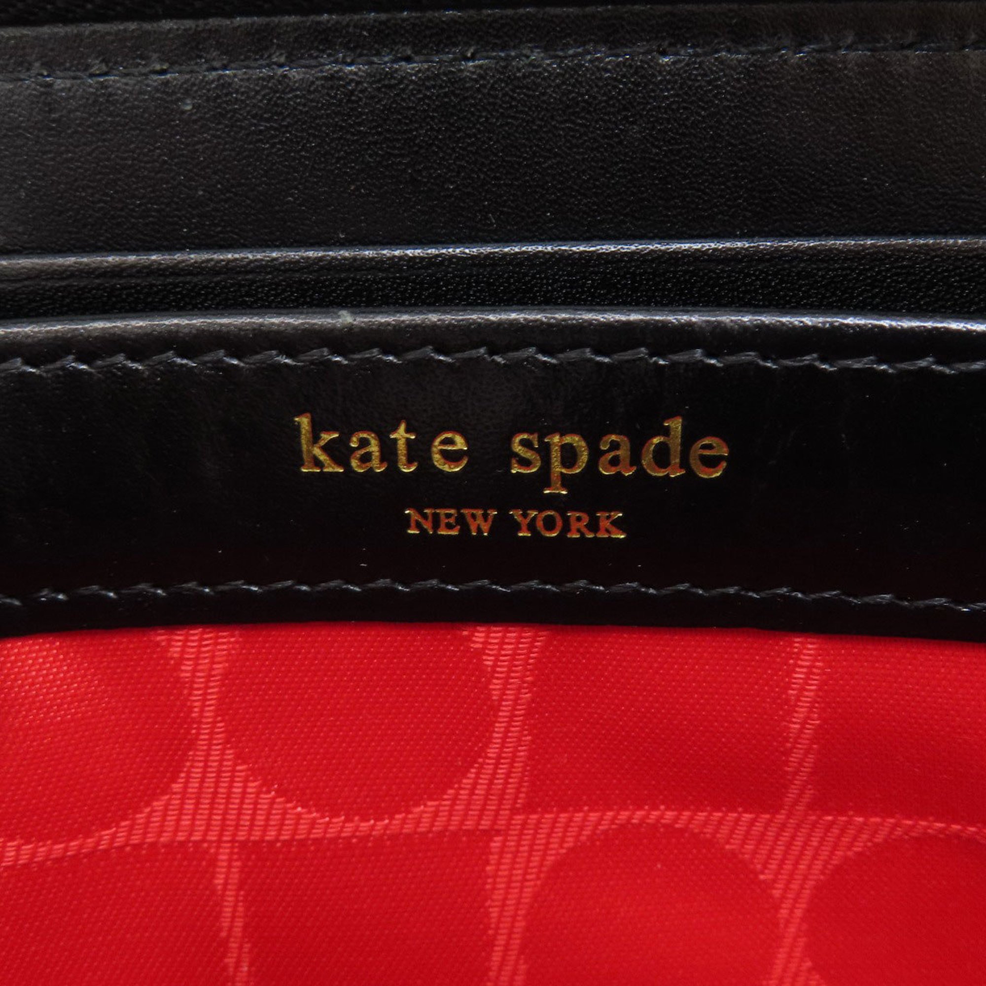 Kate Spade metal fittings long wallet canvas ladies kate spade