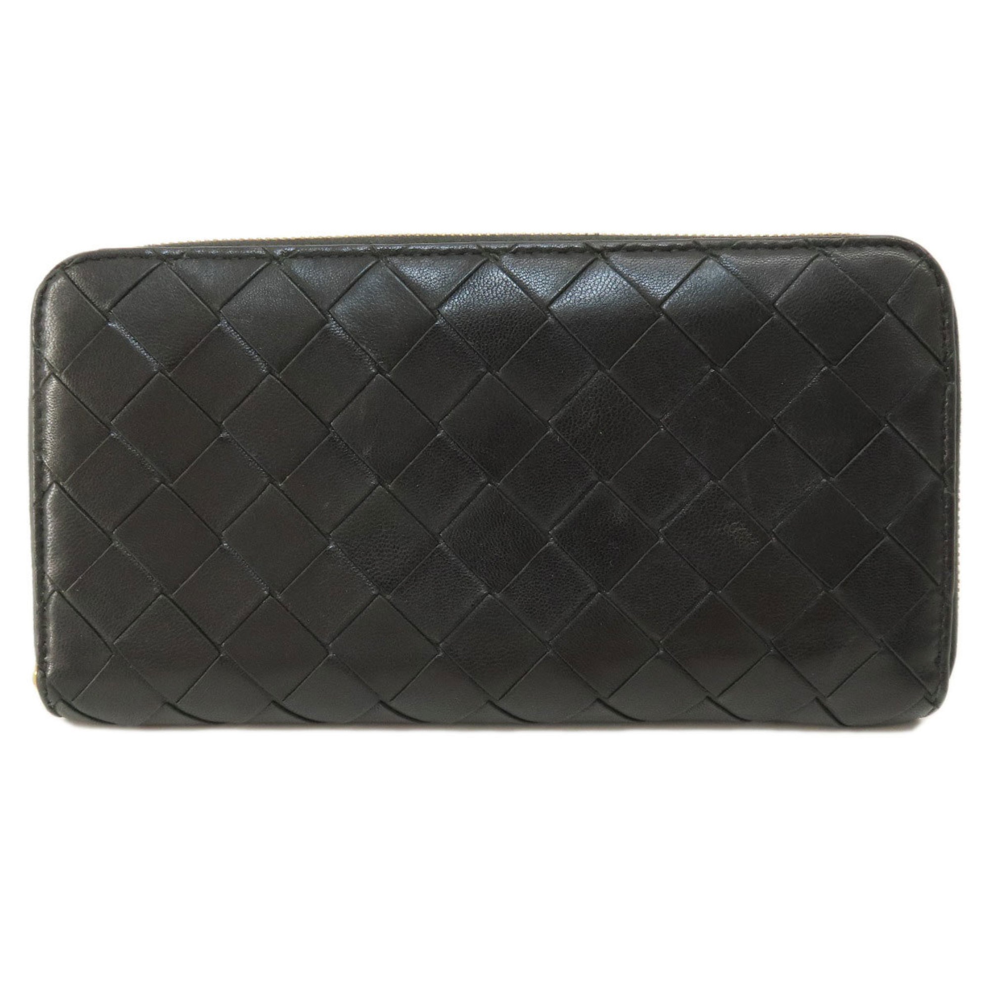 Bottega Veneta Intrecciato Long Wallet Leather Women's BOTTEGA VENETA