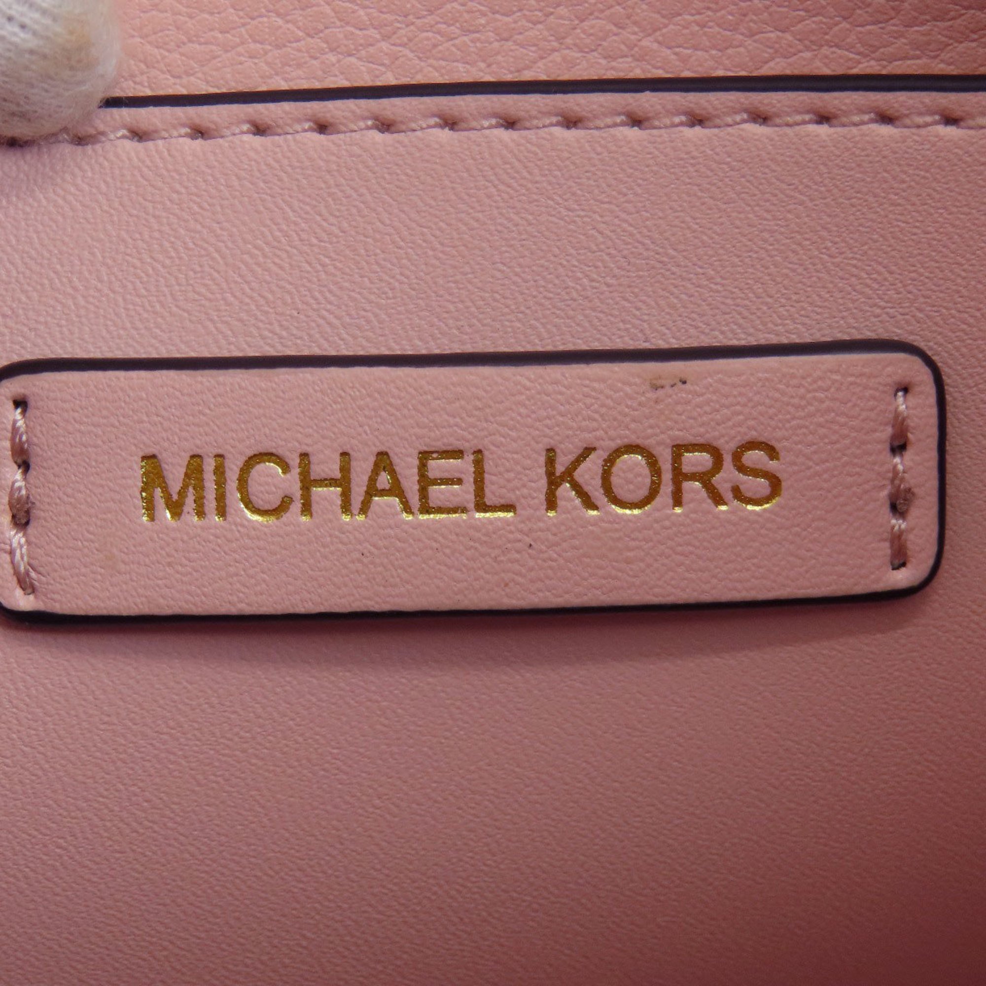 Michael Kors Emilia MK Signature Shoulder Bag PVC Women's