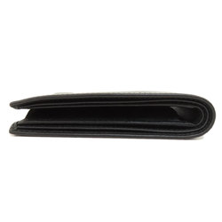 Prada metal fittings bi-fold wallet leather women's PRADA