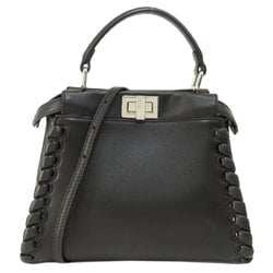 FENDI Peekaboo handbag in calf leather for women