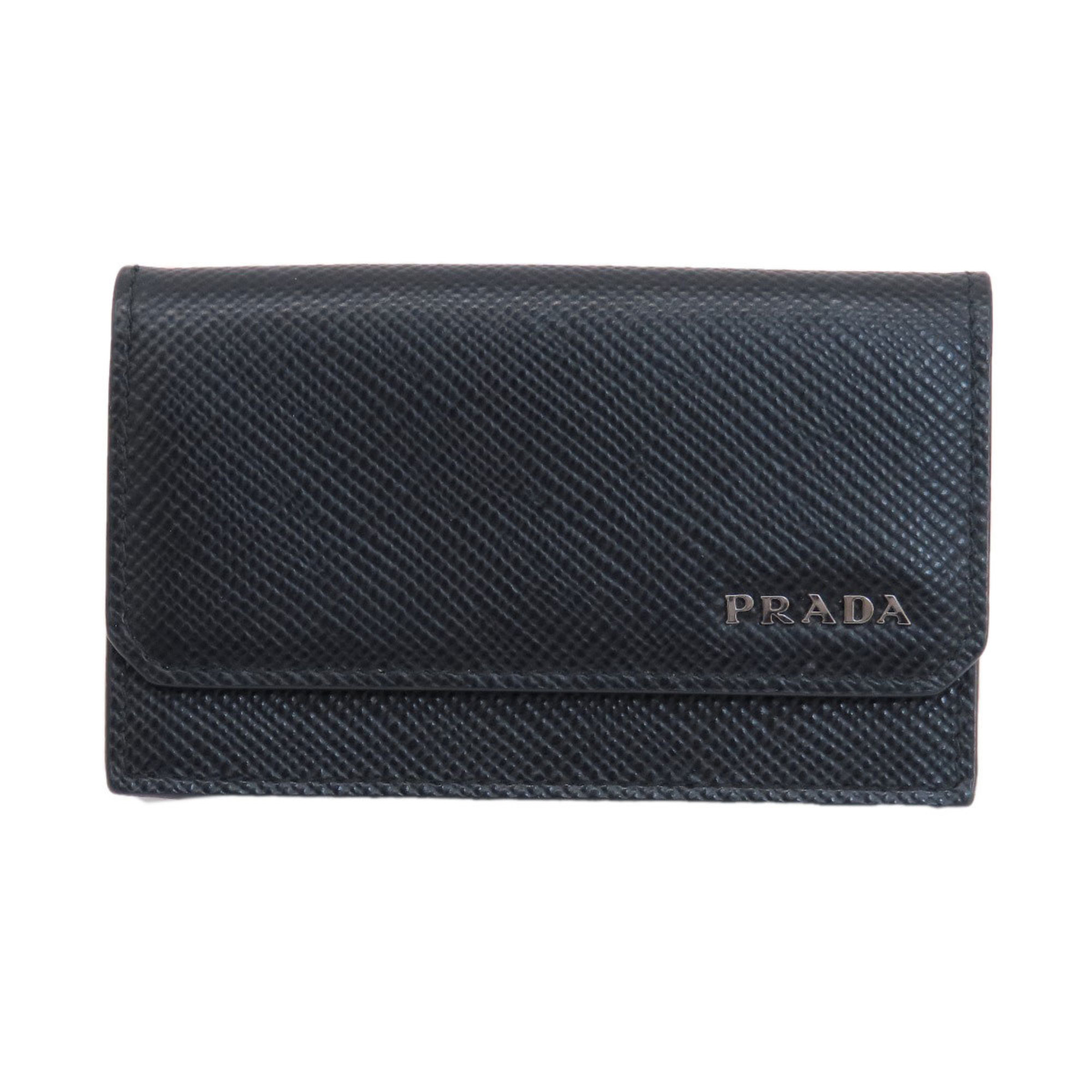 PRADA Leather Card Case for Women