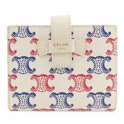 Celine Triomphe Bi-fold Wallet PVC Women's CELINE