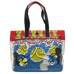 Coach C6869 Mickey Mouse Keith Haring Collaboration Tote Bag PVC Women's COACH