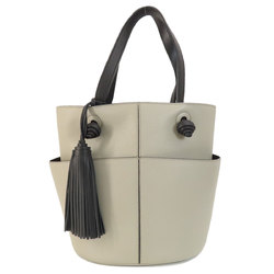 Tod's Tassel Bucket Handbag Leather Women's TODS