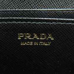 Prada Saffiano metal coin case leather women's PRADA