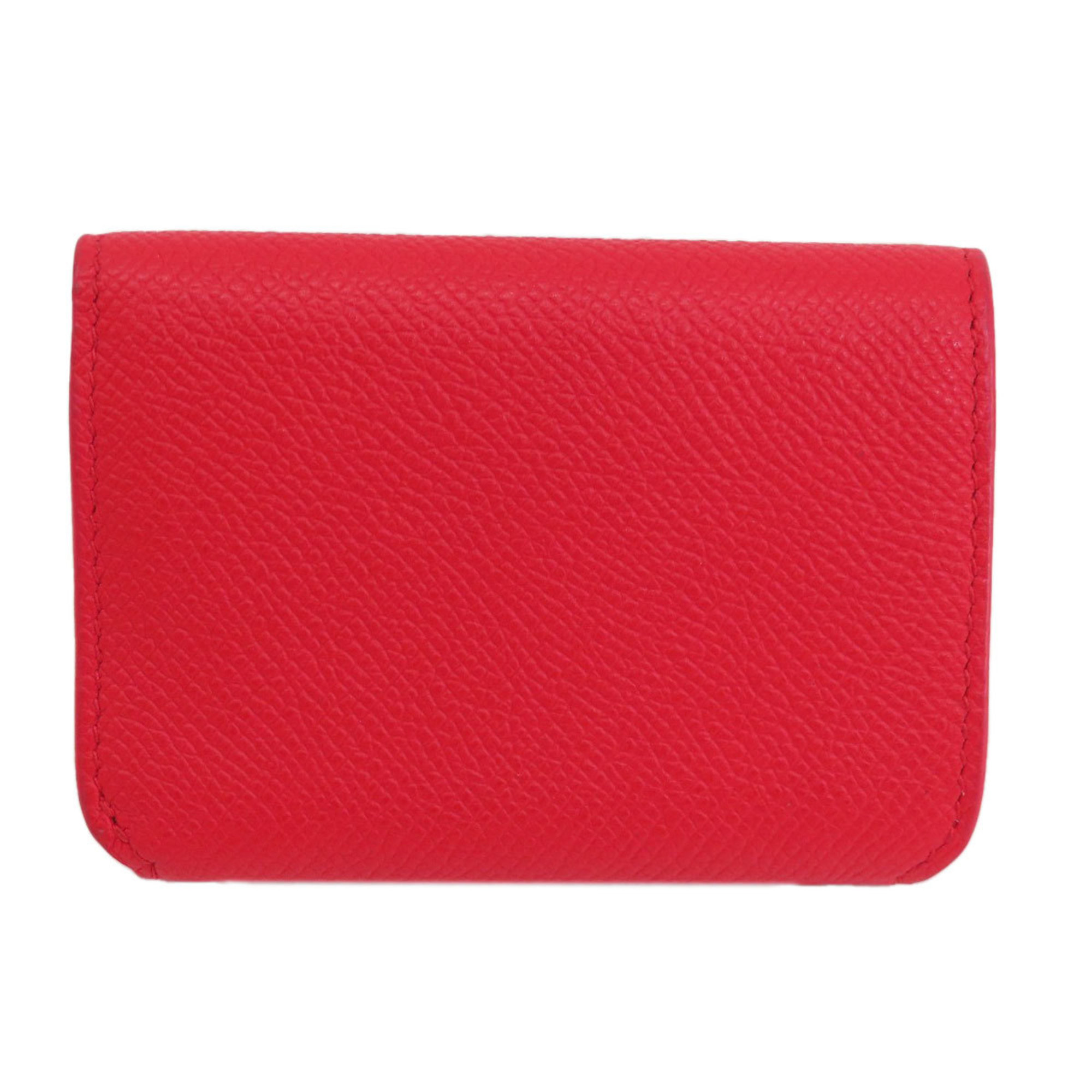 Balenciaga 601387 BB Compact Bi-fold Wallet Leather Women's BALENCIAGA
