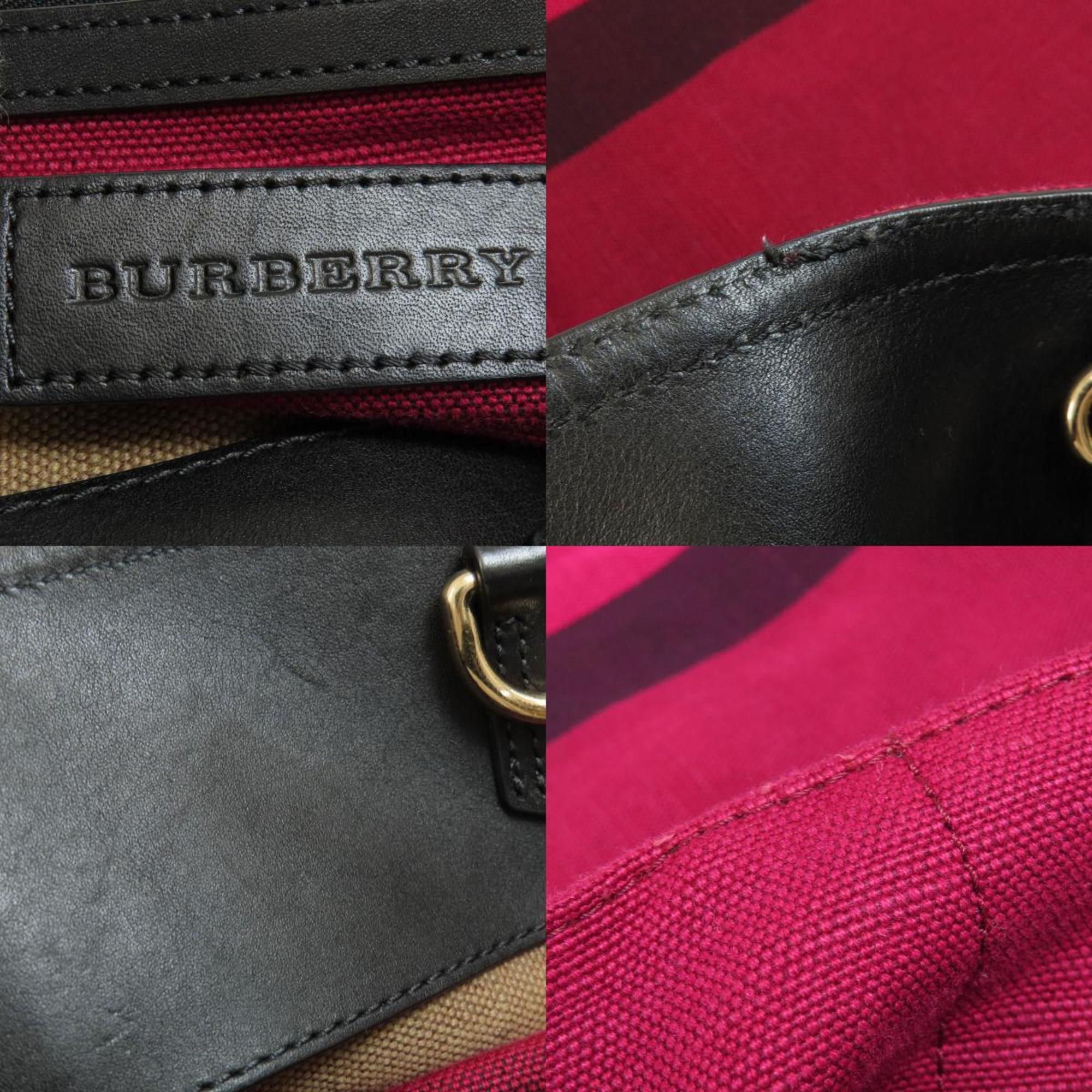 Burberry Tote Bag Canvas Women's BURBERRY