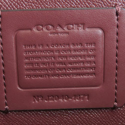 Coach 1671 Metal Tote Bag Leather Women's COACH
