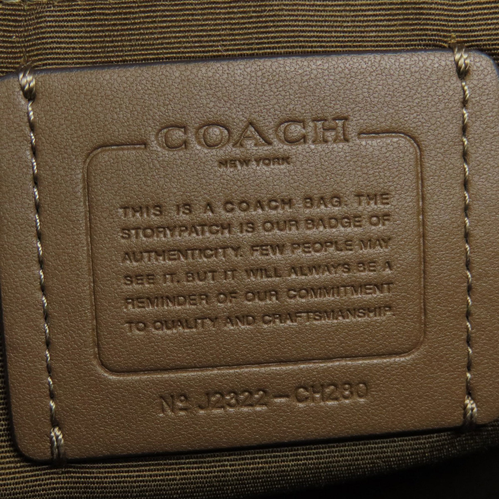 Coach CH280 Signature Boston Bag PVC Women's COACH