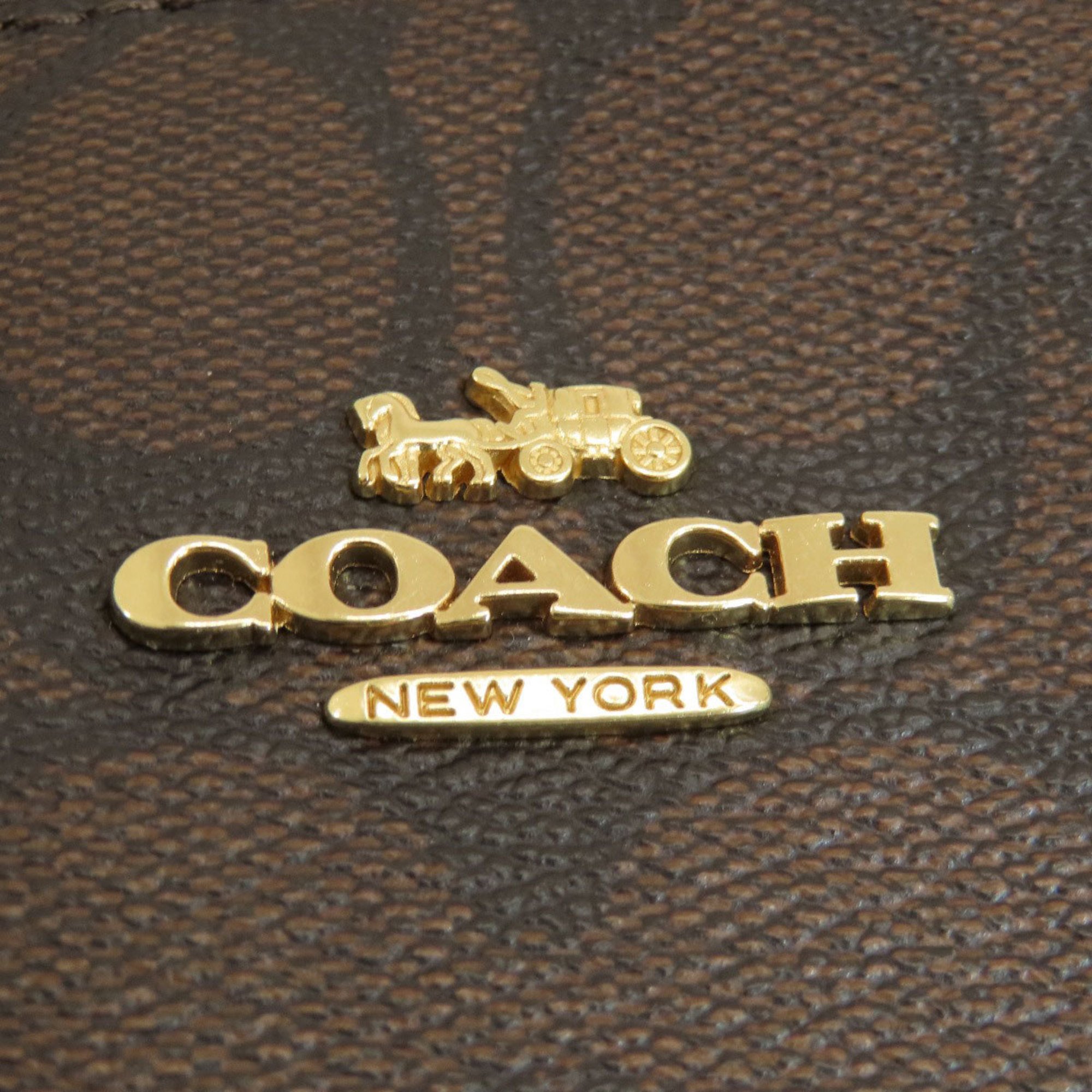 Coach 4455 Signature Tote Bag PVC Women's COACH