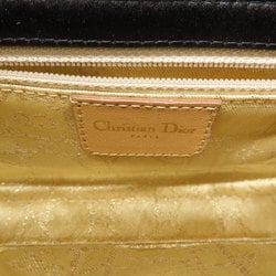 Christian Dior Lady Handbag Satin Women's CHRISTIAN DIOR