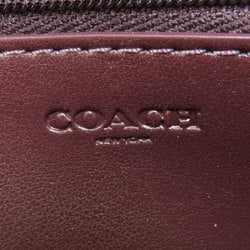 Coach F76638 Signature Long Wallet Canvas/Leather Women's COACH