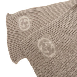 GUCCI Interlocking G Pattern Wool Scarf for Women