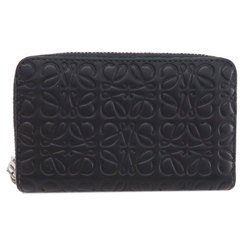 LOEWE Anagram Coin Case Calf Leather Women's