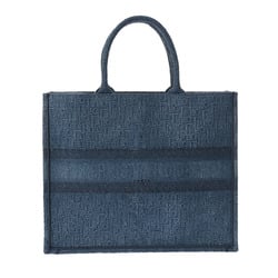 CHRISTIAN DIOR Christian Dior Book Tote Large Size Blue Unisex Denim Handbag