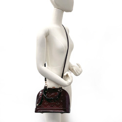LOUIS VUITTON Louis Vuitton Alma BB M91678 Handbag Monogram Vernis Bordeaux Women's N4044646