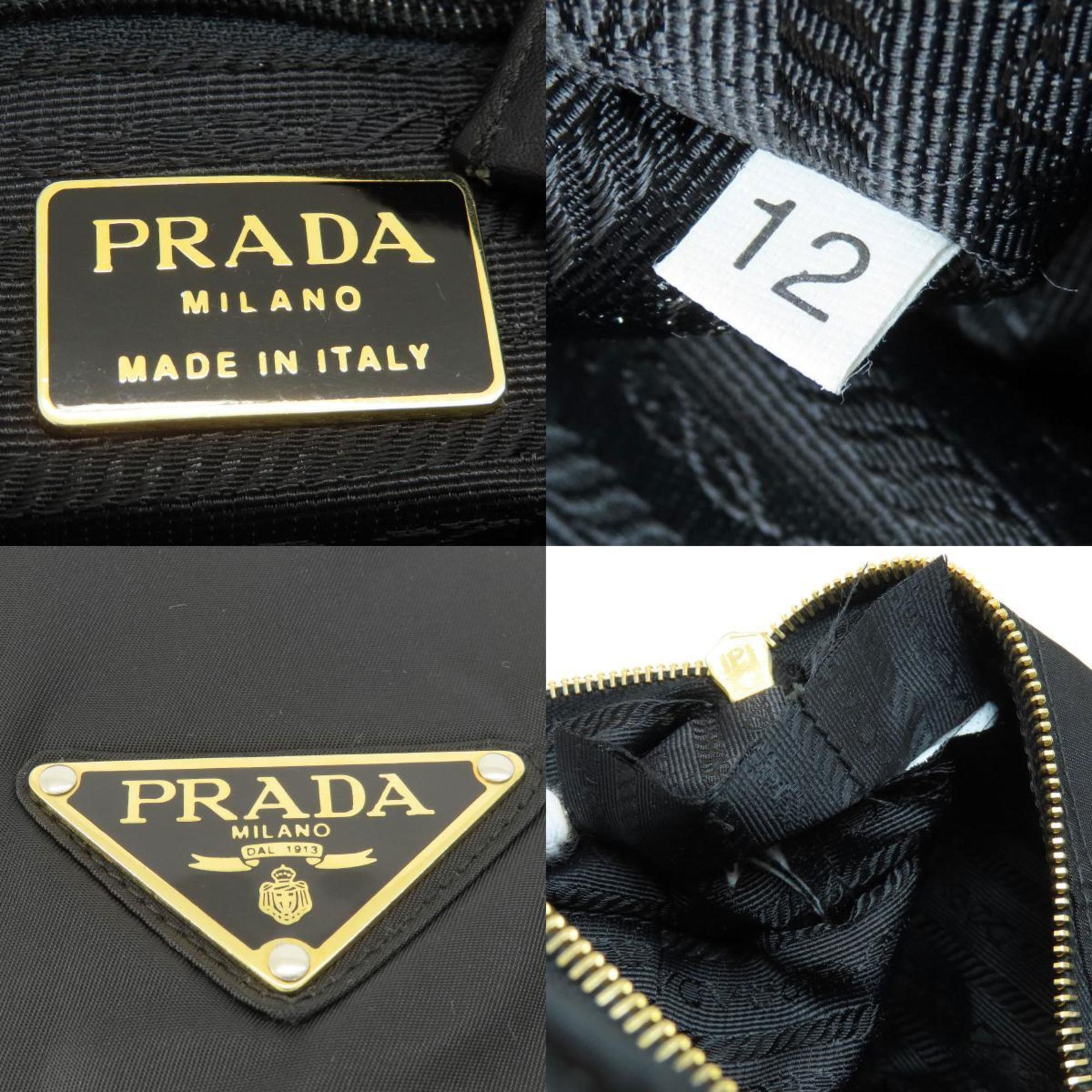 Prada B4832 Metal fittings tote bag nylon material women's PRADA