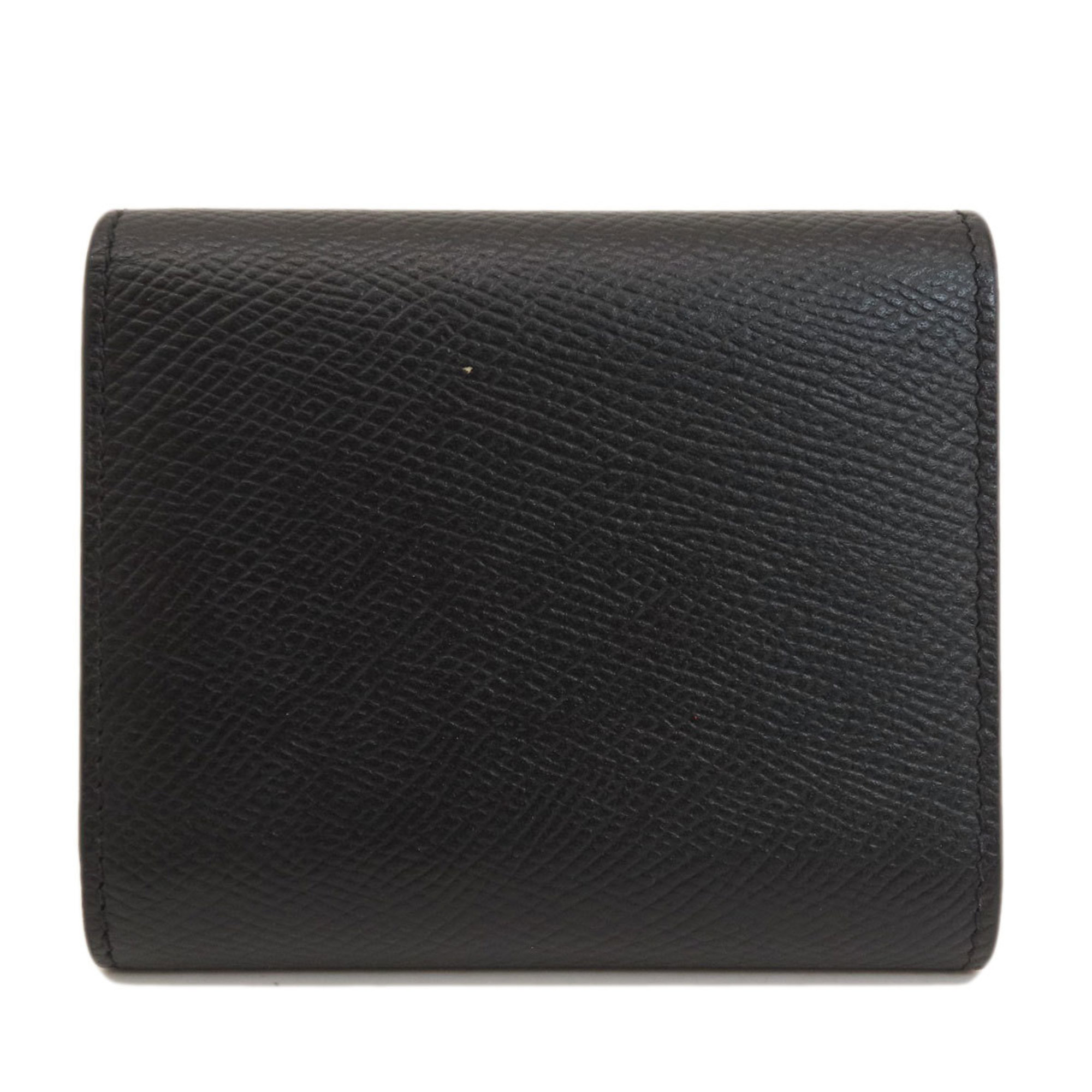 CELINE Small Trifold Bi-fold Wallet Leather Women's