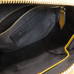 Burberry Bow Handbag Leather/Canvas Women's BURBERRY