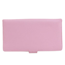 BVLGARI Long Wallet Leather Women's