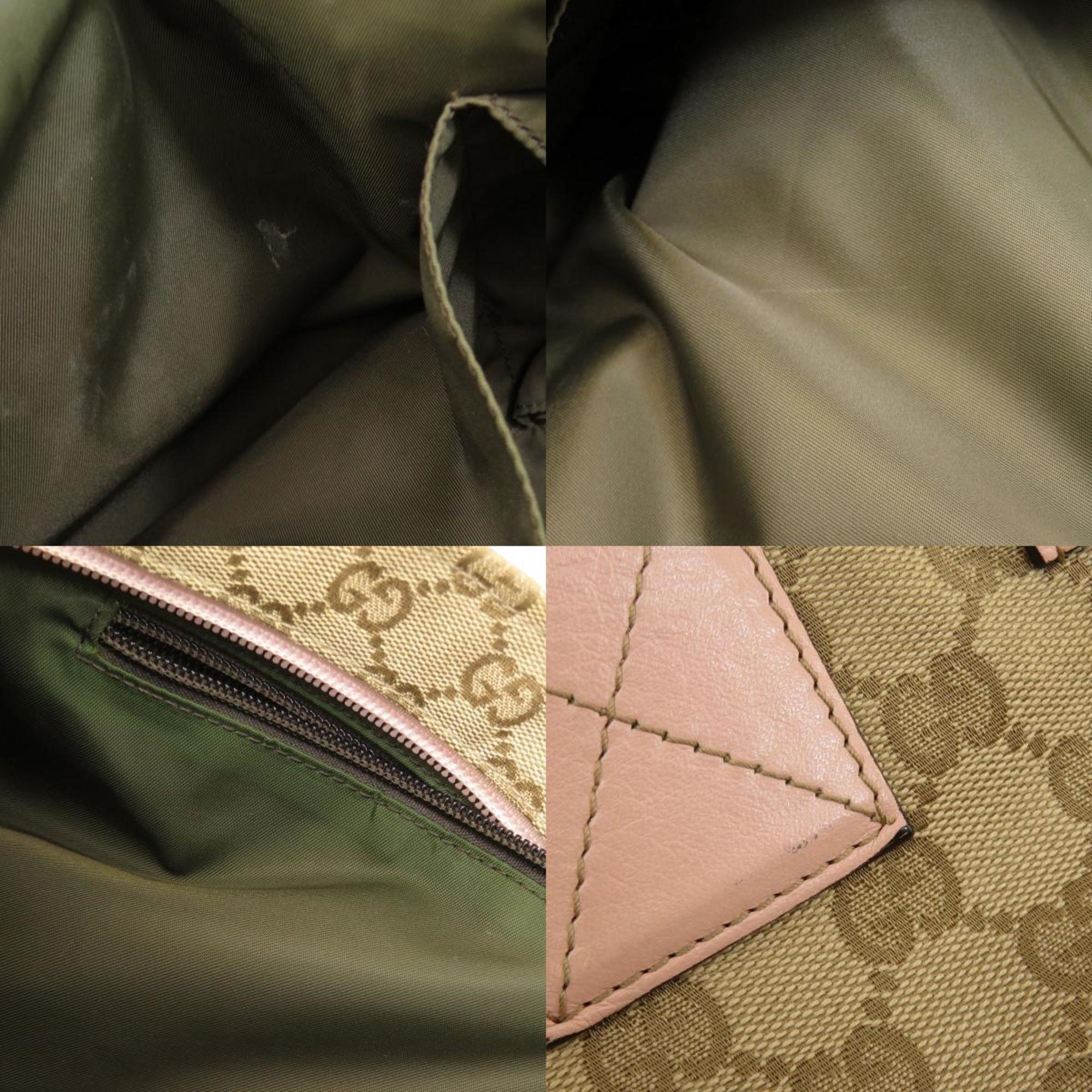 Gucci 155524 GG Pattern Tote Bag Canvas Women's GUCCI