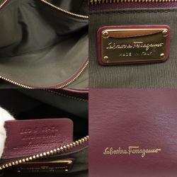 Salvatore Ferragamo Chain Bag Tote Leather Women's