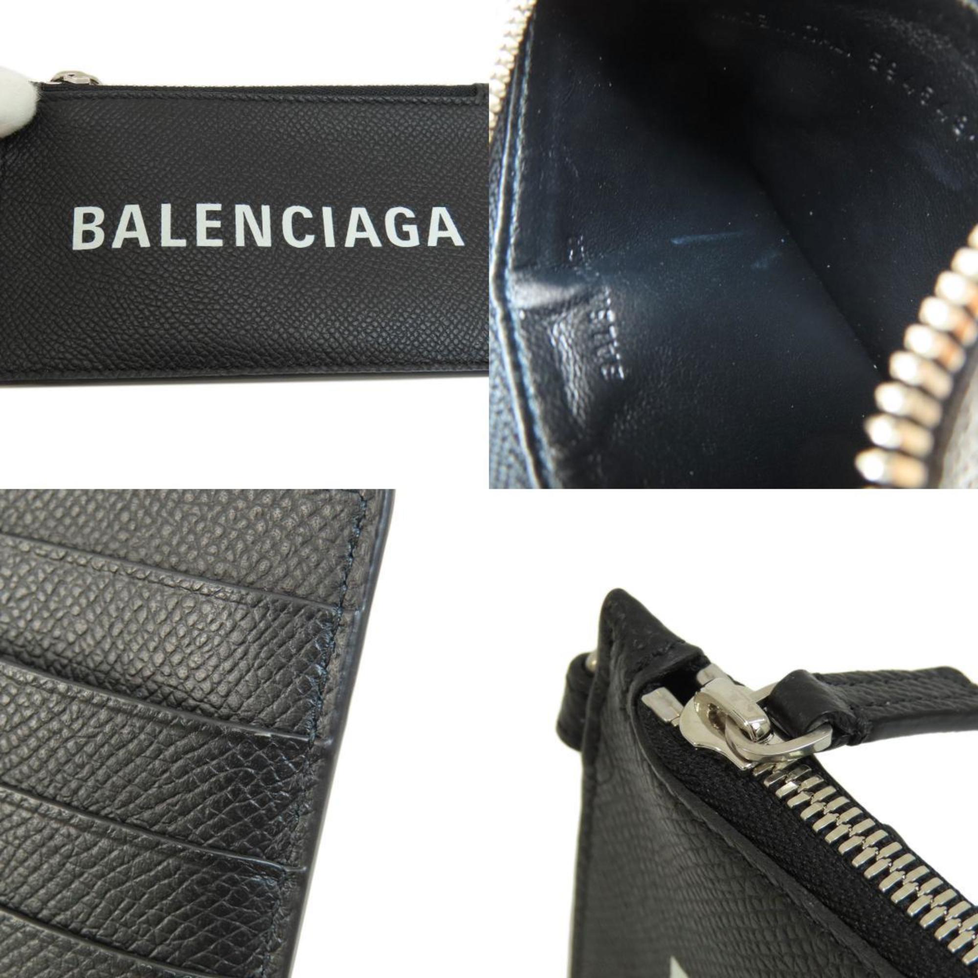 BALENCIAGA 594548 Coin Case Leather Women's