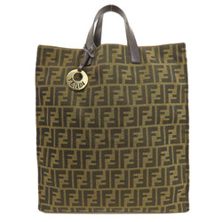 FENDI ZUCCA Handbag Canvas Women's