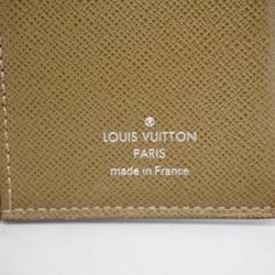 Louis Vuitton Long Wallet Taiga Portefeuille Brazza M32807 Ural Men's