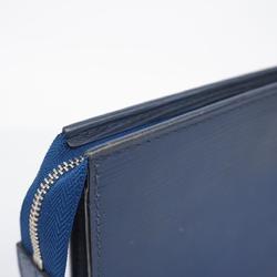Louis Vuitton Clutch Bag Epi Poche Toilette 26 M41367 Indigo Blue Men's Women's