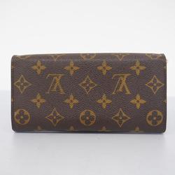 Louis Vuitton Long Wallet Monogram Portefeuille Sarah M61734 Brown Men's Women's