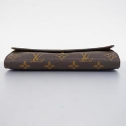 Louis Vuitton Long Wallet Monogram Portefeuille Sarah M61734 Brown Men's Women's