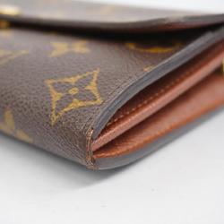 Louis Vuitton Long Wallet Monogram Portefeuille Sarah M61734 Brown Men's Women's