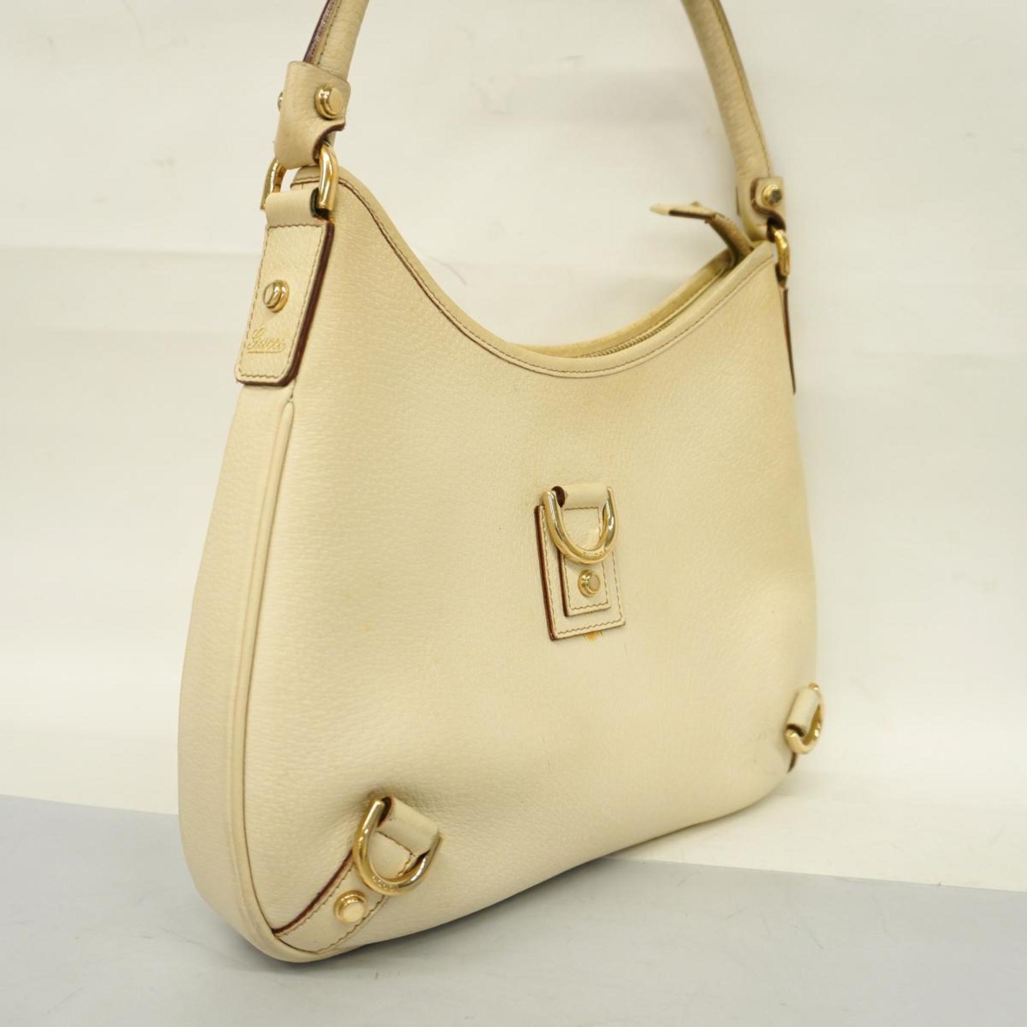 Gucci handbag Abby 130738 leather ivory champagne ladies